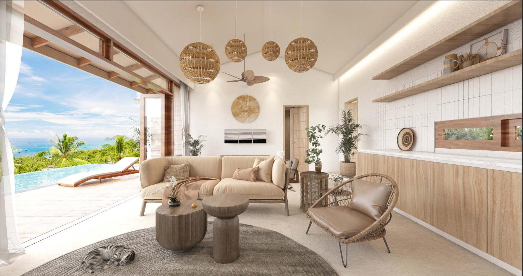 Overthemoon Luxury Pool Villas Тау Экстерьер фото